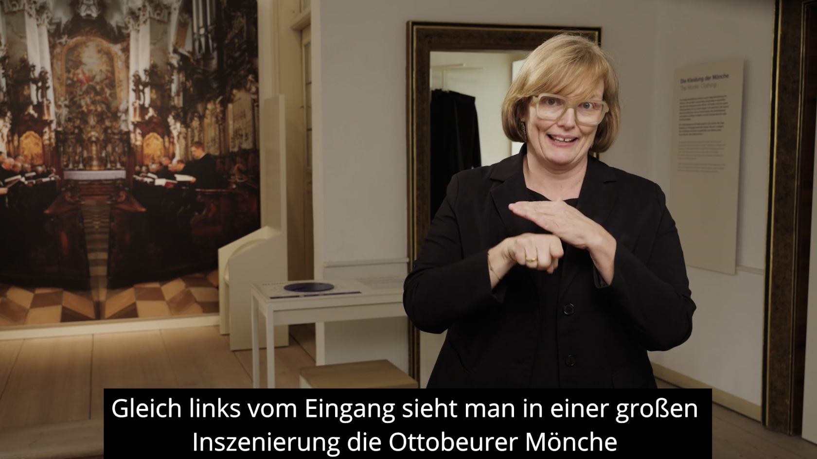 Referenz Untertitelung Klostermuseum Ottobeuren
